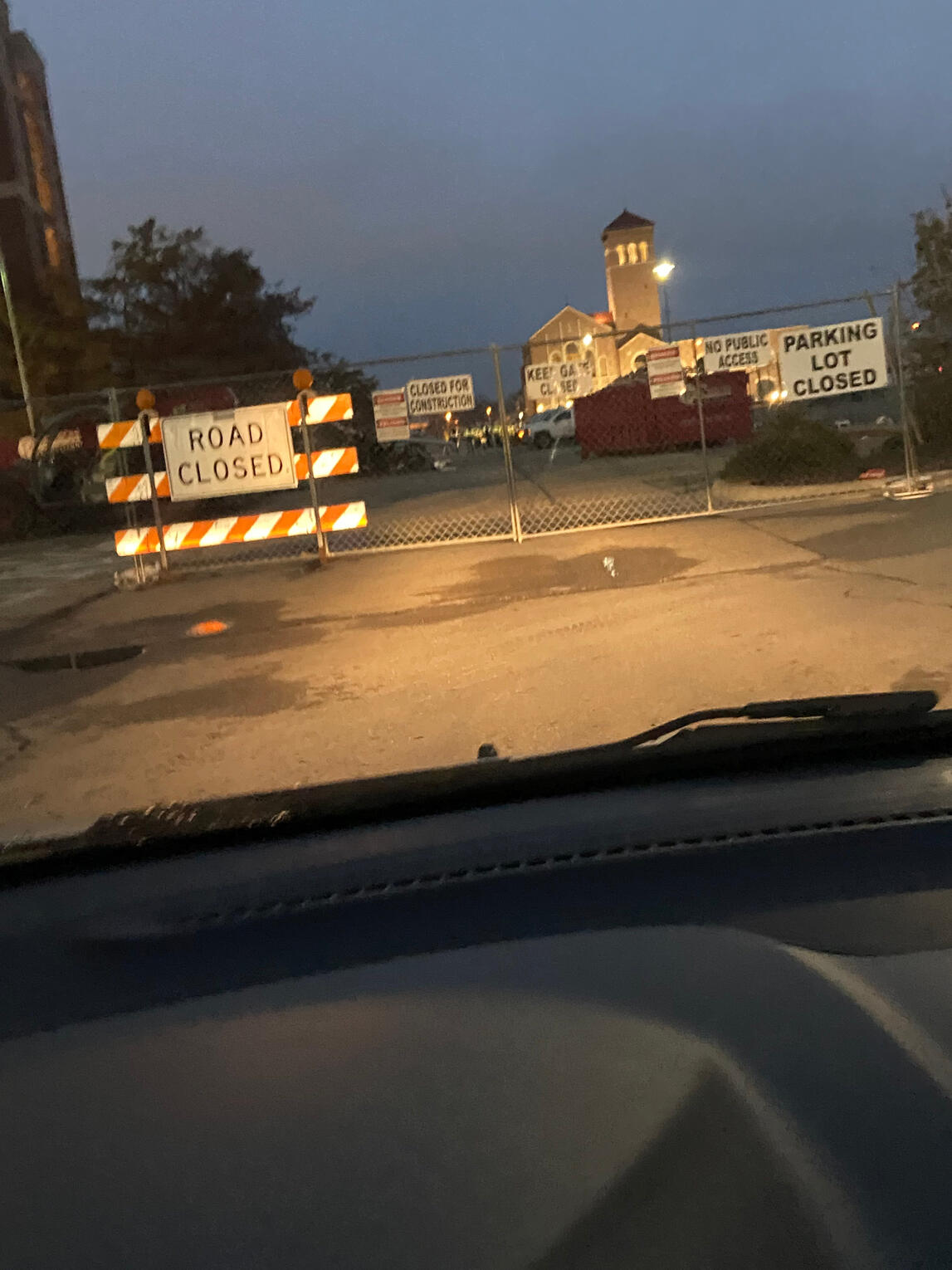 Screenshot of The Garage restaurant in relation to OSU campus.
